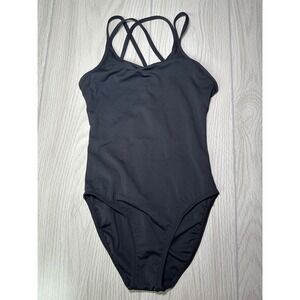 Criss Cross Back Leotard Dance Gymnastics Ballet Costume Outfit
